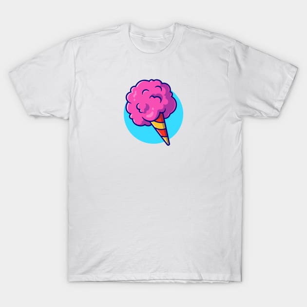 Cotton Candy Floss Cartoon T-Shirt by Catalyst Labs